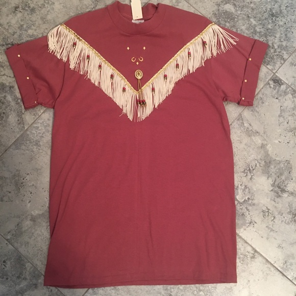 VINTAGE WESTERN TEE SHIRT 90’S NWT - Picture 1 of 6